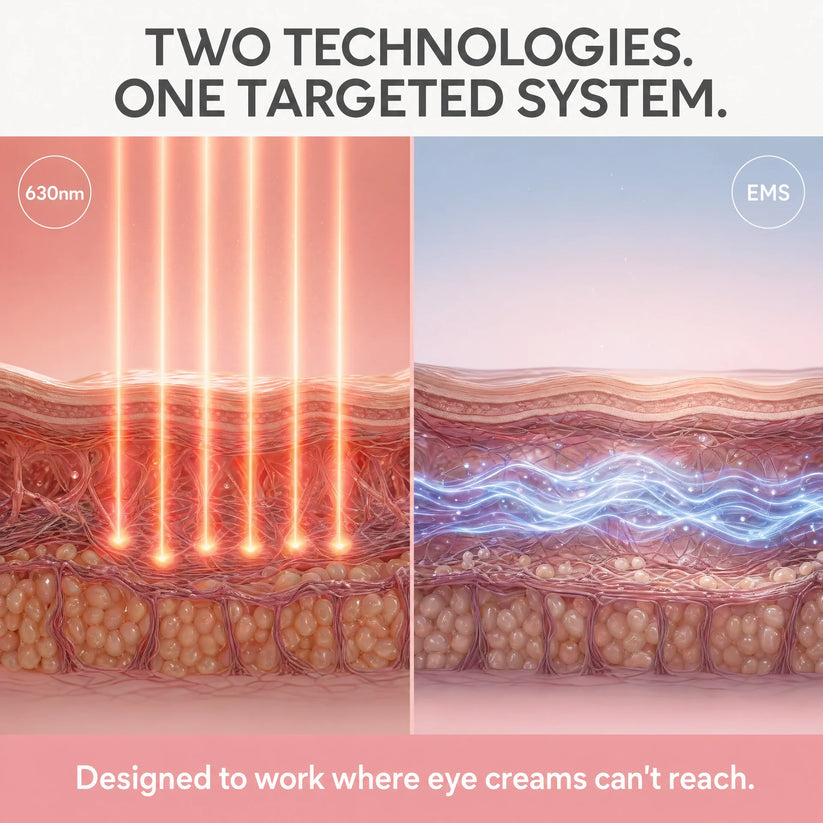 Under-Eye Red Light Therapy